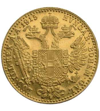 1 Ducat Or Autrichien avers