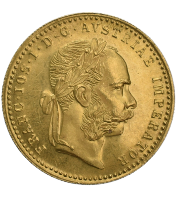 1 Ducat Or Autrichien revers