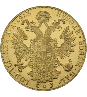 4 Ducats Or Autrichien avers