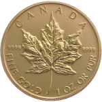 Maple Leaf Or 1 Once avers