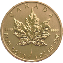 Maple Leaf Or 1 Once avers