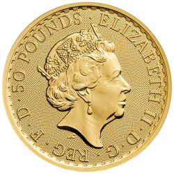 Britannia Or 1/2 Once revers