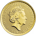 Britannia Or 1/4 Once revers