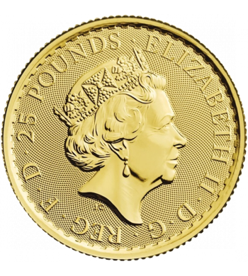 Britannia Or 1/4 Once revers