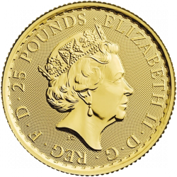 Britannia Or 1/4 Once revers