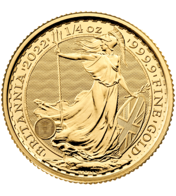 Britannia Or 1/4 Once avers