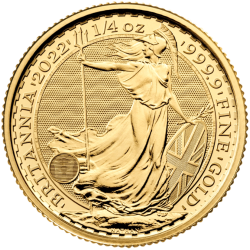 Britannia Or 1/4 Once avers