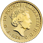 Britannia Or 1/10 Once revers