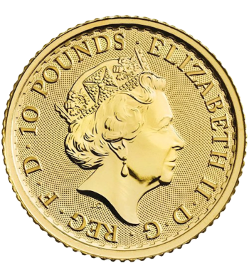 Britannia Or 1/10 Once revers