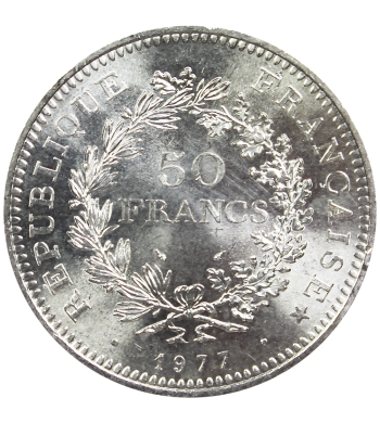 50 Francs Hercule 1974 1980 avers