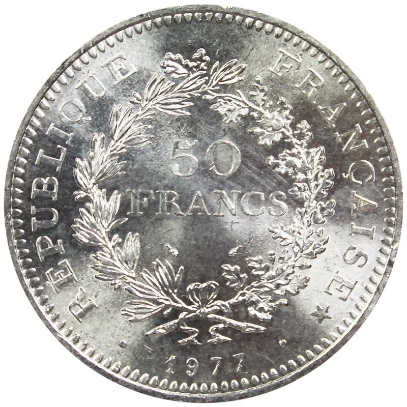 50 Francs Hercule 1974 1980 avers