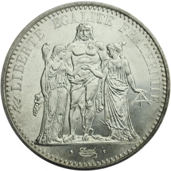 10 Francs Hercule Argent | Pièce Argent 900‰ (1964–1973)