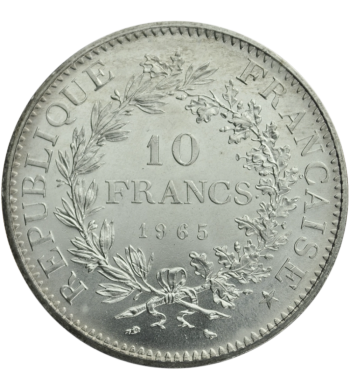 10 Francs Hercule Argent | Pièce Argent 900‰ (1964–1973)