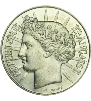 100 Francs Argent 1982 - 2002 revers