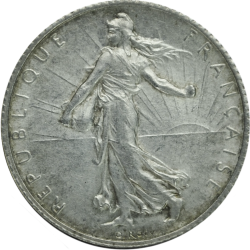 1 Francs Semeuse 1898 - 1920 avers