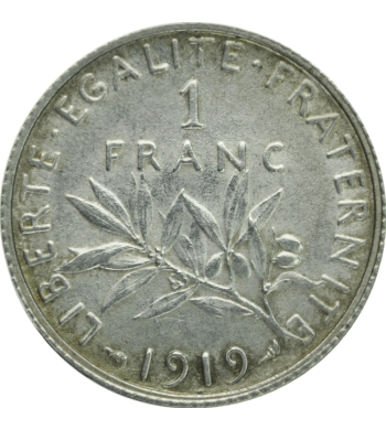 50 centimes Francs Semeuse 1898 - 1920 revers