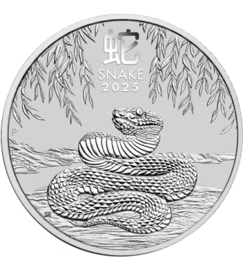 Année du Serpent 1 Once Argent 2025