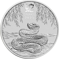 Année du Serpent 1 Once Argent 2025