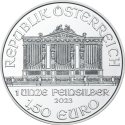 Philharmonique 1 Once Argent revers