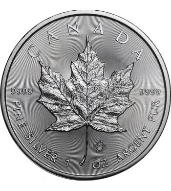 Maple Leaf 1 Once Argent avers