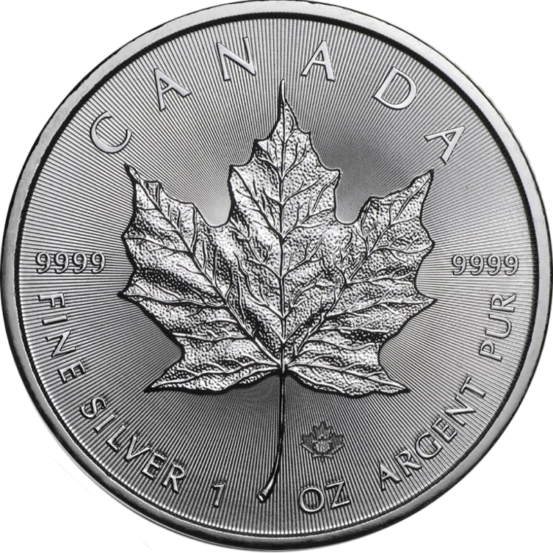 Maple Leaf 1 Once Argent avers