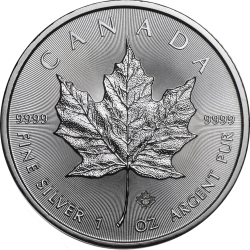Maple Leaf 1 Once Argent avers