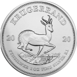 Krugerrand 1 Once Argent revers