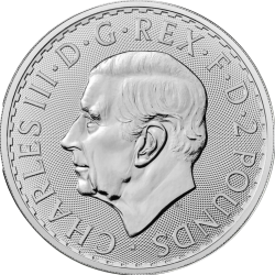 Britannia 1 Once Argent revers