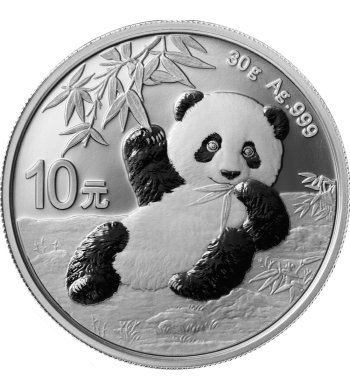 Panda 30g Argent avers