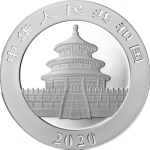 Panda 30g Argent revers