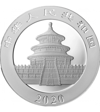 Panda 30g Argent revers