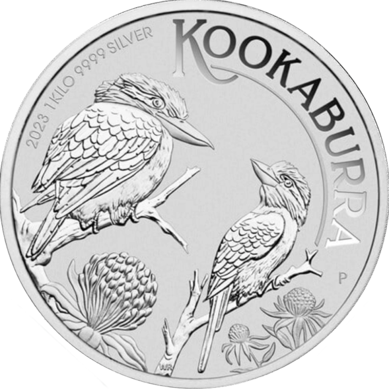 Kookaburra 1kg Argent avers