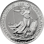 Britannia 1 Once Platine avers