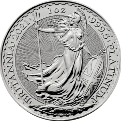 Britannia 1 Once Platine avers