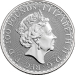 Britannia 1 Once Platine revers