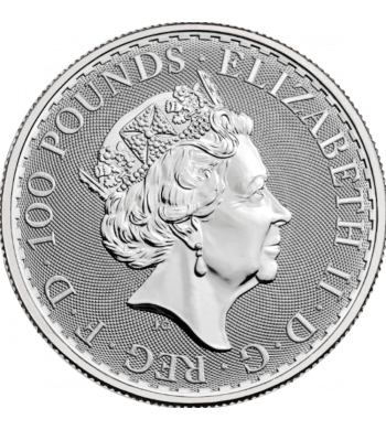 Britannia 1 Once Platine revers