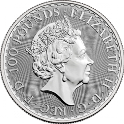 Britannia 1 Once Platine revers