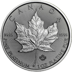 Maple Leaf 1 Once Platine avers