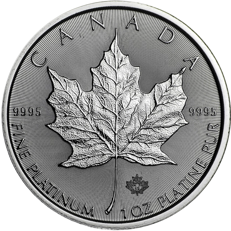 Maple Leaf 1 Once Platine avers