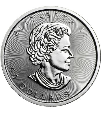 Maple Leaf 1 Once Platine revers