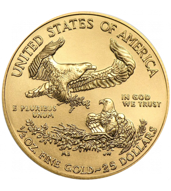 American Eagle 1/2 Once Or avers