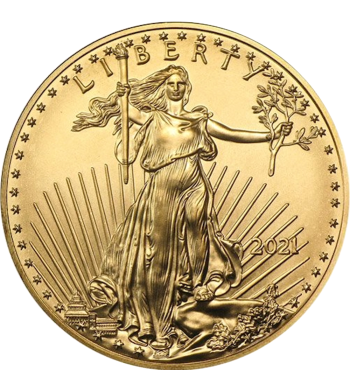 American Eagle 1/2 Once Or revers