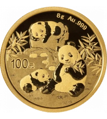 Panda Or 8g 2025 | Pièce Or Chine 999‰