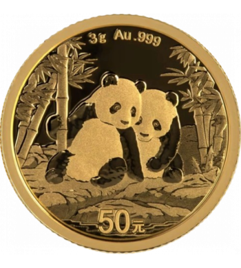 Panda Or 3g 2026 | Pièce Or Chine 999‰