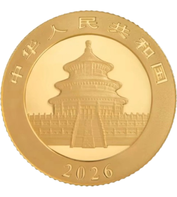 Panda Or 3g 2026 | Pièce Or Chine 999‰