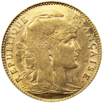 pièce 10 Francs Marianne Coq Avers