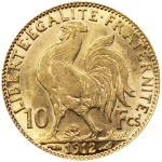 pièce 10 Francs Marianne Coq revers