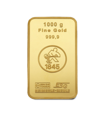 Lingot Or 1 kg | Lingot d’Or 999,9‰ pour Investissement