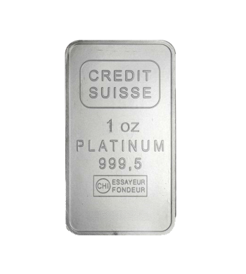 Lingotin 1 Once Platine 999,5‰ | Investissement Platine
