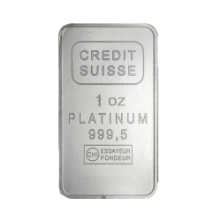 Lingotin 1 Once Platine 999,5‰ | Investissement Platine